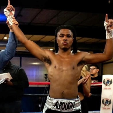 Jaedyn Alpough Pro Boxer Eruption boxing
