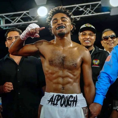 Tayvien Alpough Pro Boxer Eruption boxing